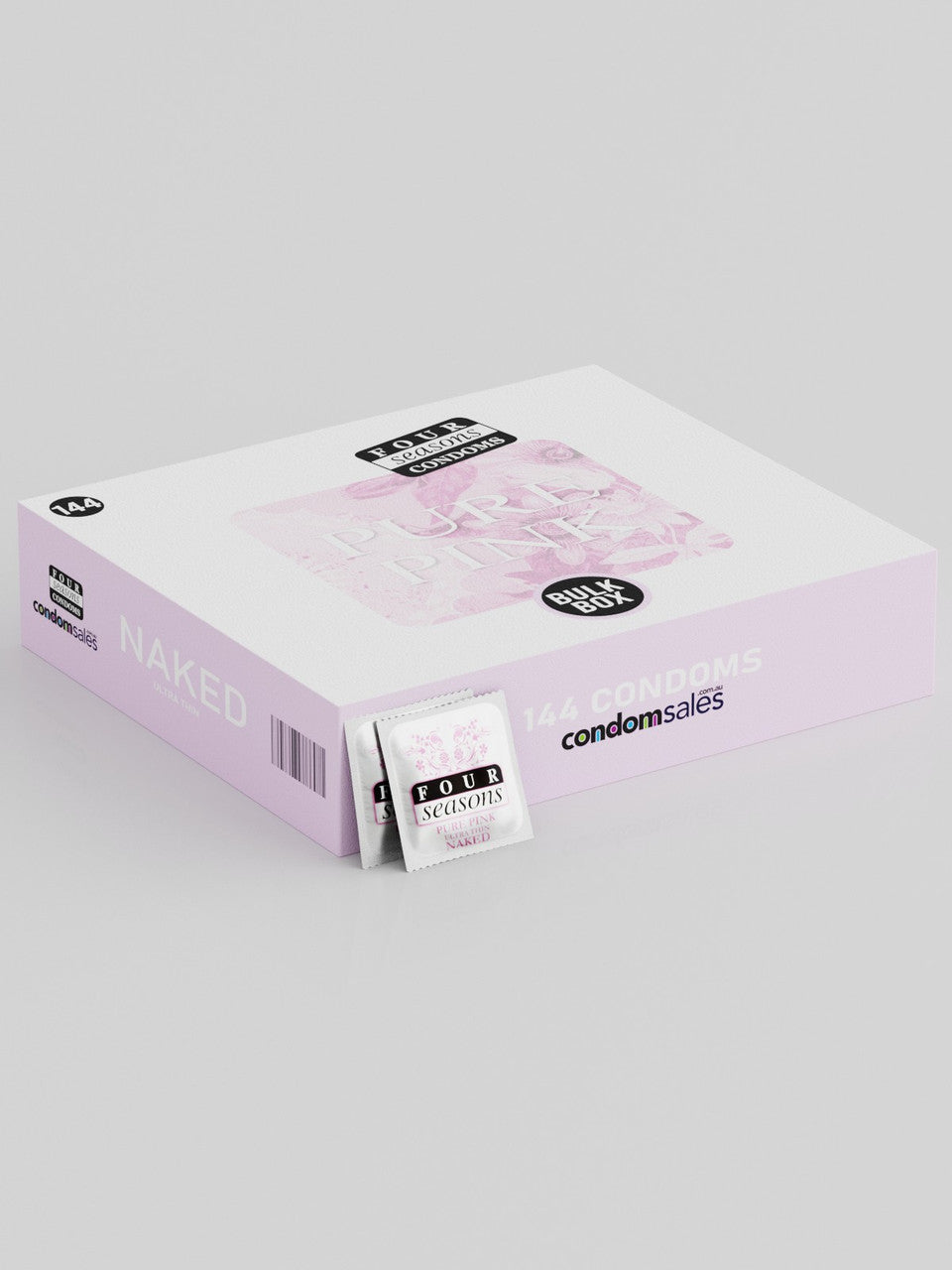 Four Seasons Pure Pink Condoms (144 Bulk) - Buy Bulk Condoms Online