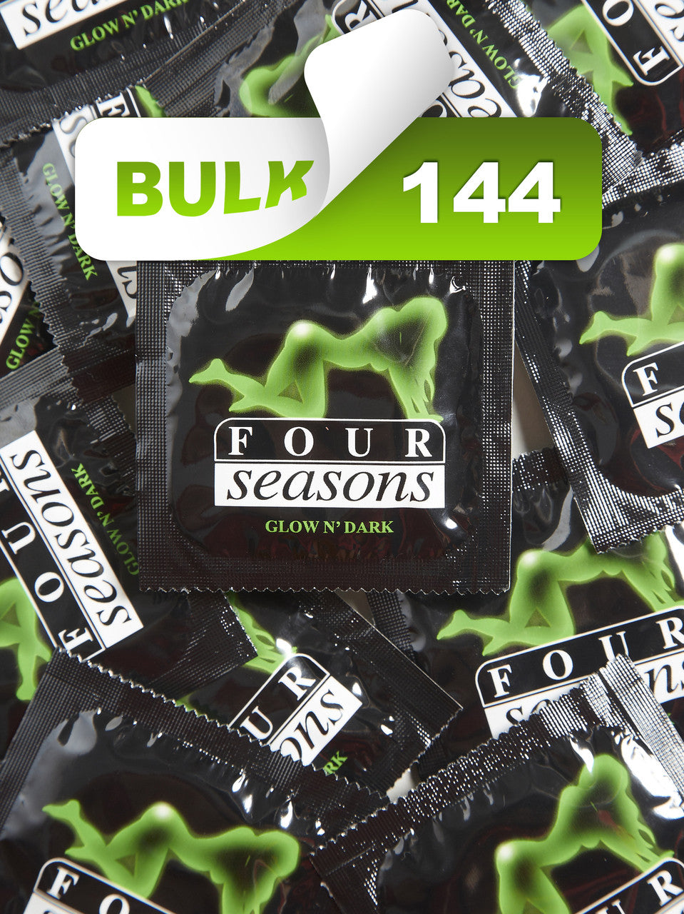 Four Seasons Glow N' Dark Condoms (144 Bulk) - Buy Bulk Condoms Online