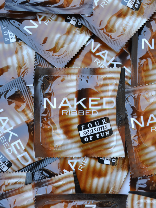 Four Seasons Naked Ribbed Condoms - Buy Condoms Online