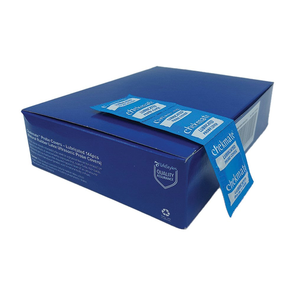 Lifestyles Chekmate Probe Cover (LUBRICATED) 144 Bulk Box