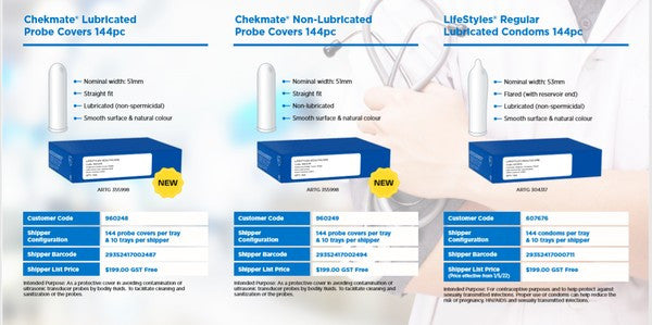 Lifestyles Chekmate Probe Cover (NON-LUBRICATED) Information