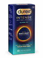 Durex Intense Close Fit condoms in a 10 pack. Latex free condom for allergy sufferers.