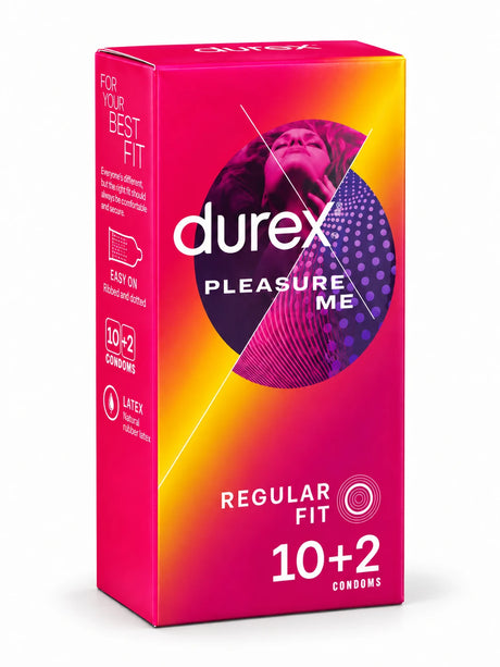 Durex Please Me condoms 10 pack with 2 condoms free