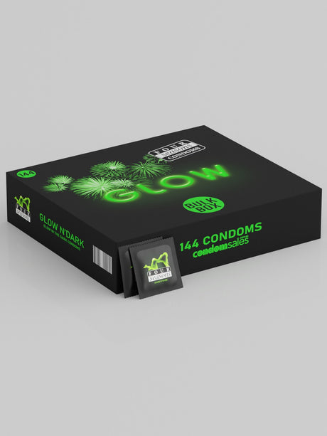 Four Seasons Glow N' Dark Condoms (144 Bulk) - Buy Bulk Condoms Online