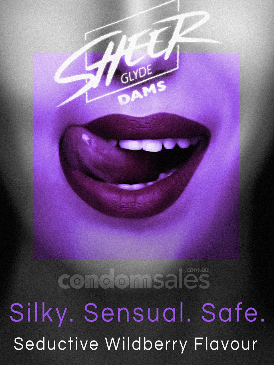 Glyde Sheer Dams Purple/Wildberry - Buy Glyde Sheer Dams Online