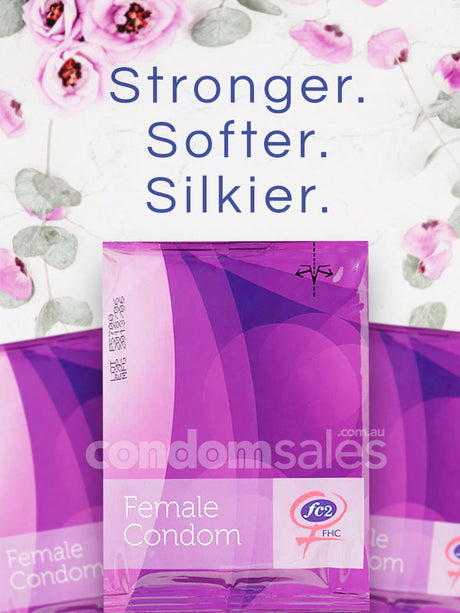Femidom Female Condom 3 Pack