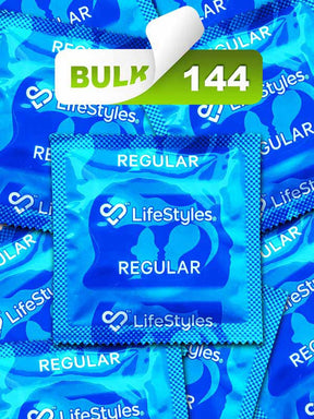 Ansell Lifestyles Regular Condoms (144 Bulk)