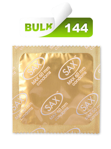 SAX MAX Condoms 144 Bulk