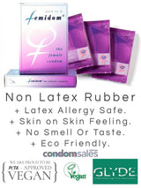 Femidom Female Condom 24 Pack