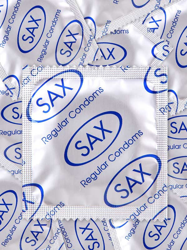 SAX Regular sized 53mm Condoms