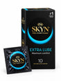 SKYN extra lubricated condoms box and sachet