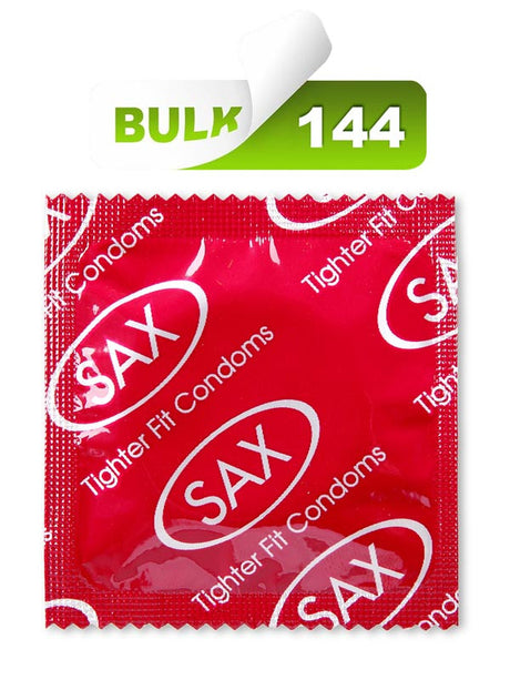 SAX Condoms Tighter Fit 49mm Bulk 144