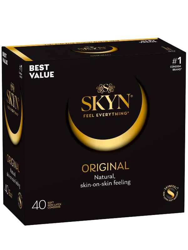 Ansell Skyn Condoms (Latex-Free) 40 Pack
