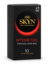 Skyn Intense Feel Non-Latex Condoms box