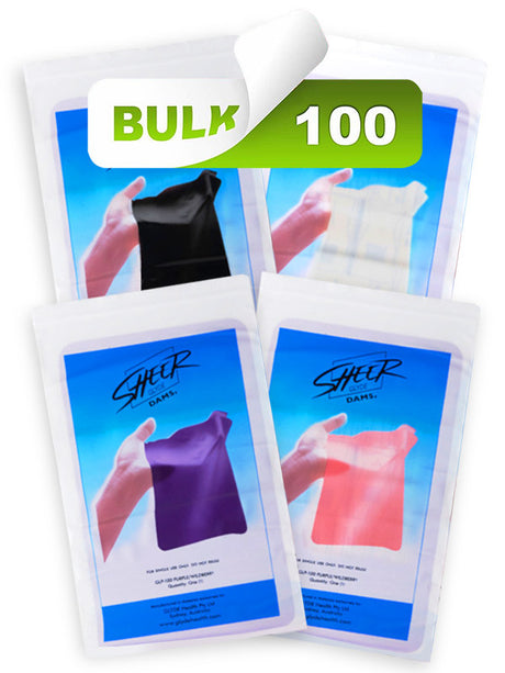 Glyde Sheers Dams - Assorted Mix - Bulk 100